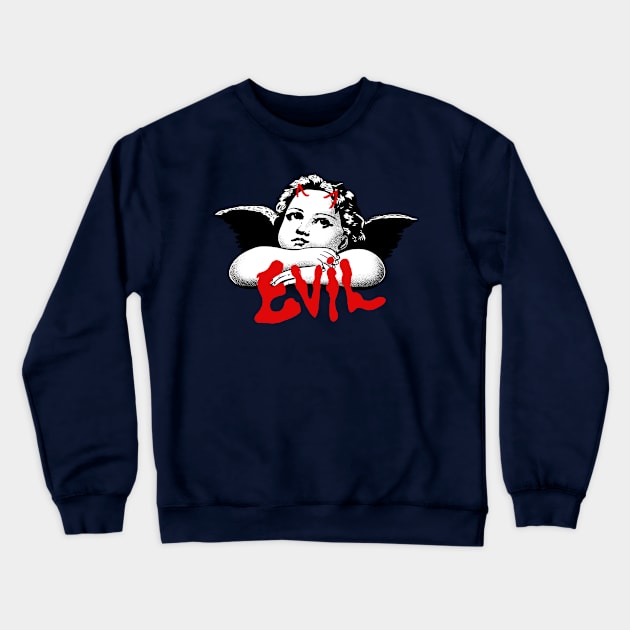 Evil Crewneck Sweatshirt by absolemstudio